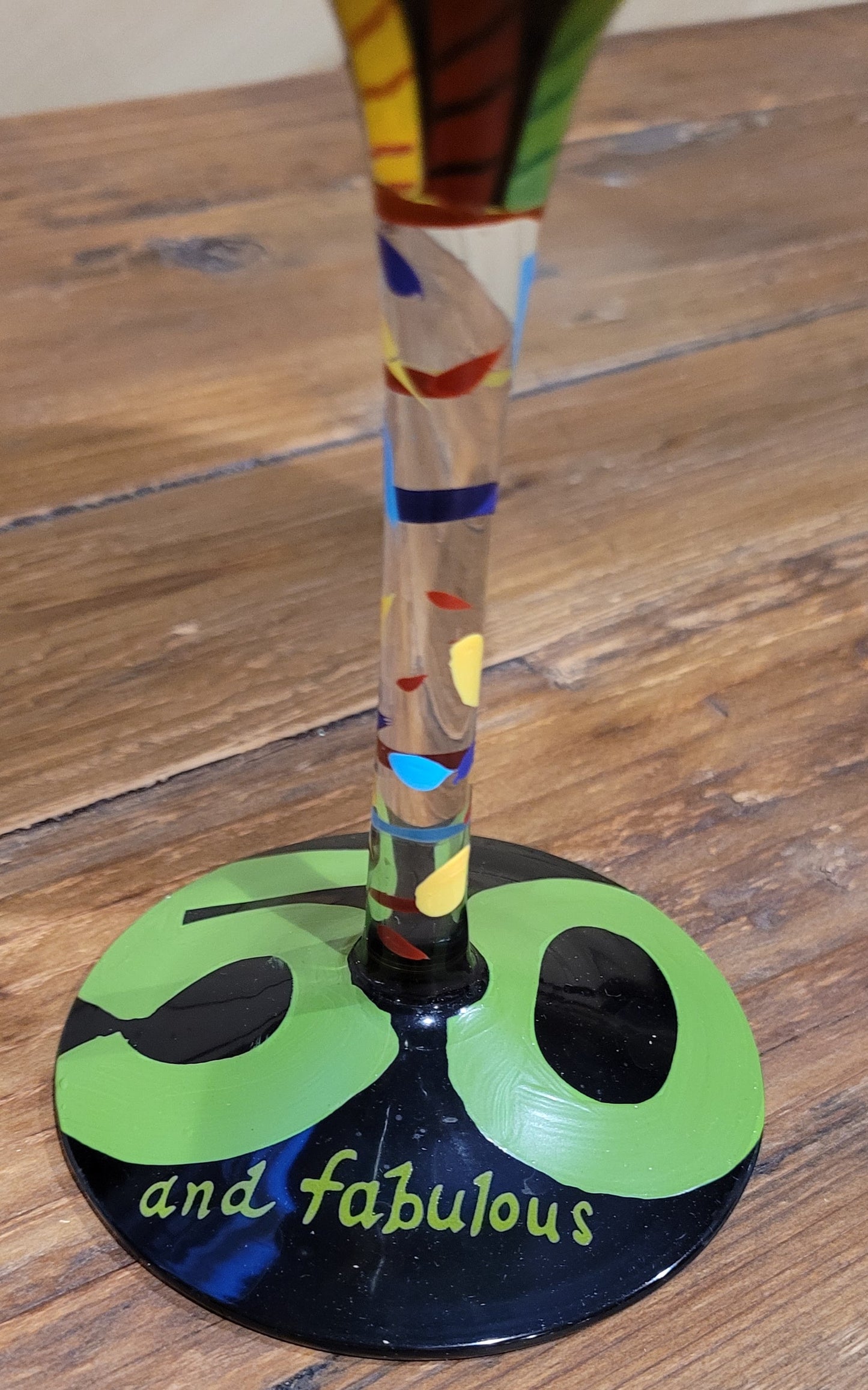 Lolita "50 and Fabulous" Martini Glass