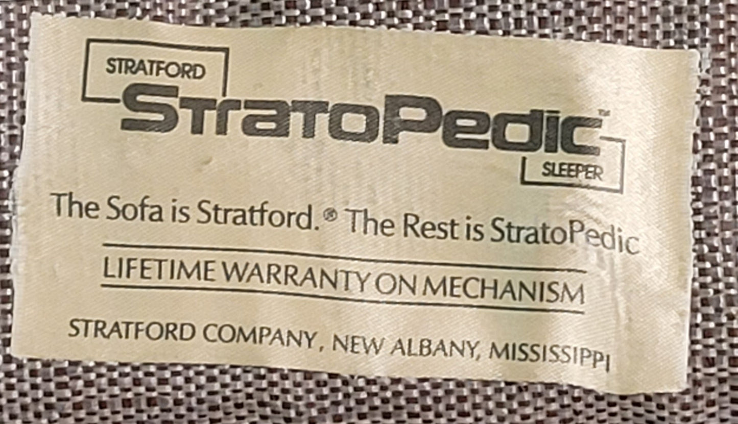Stratford StratoPedic Sleeper Sofa