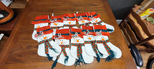 Christmas Stocking - Snowman